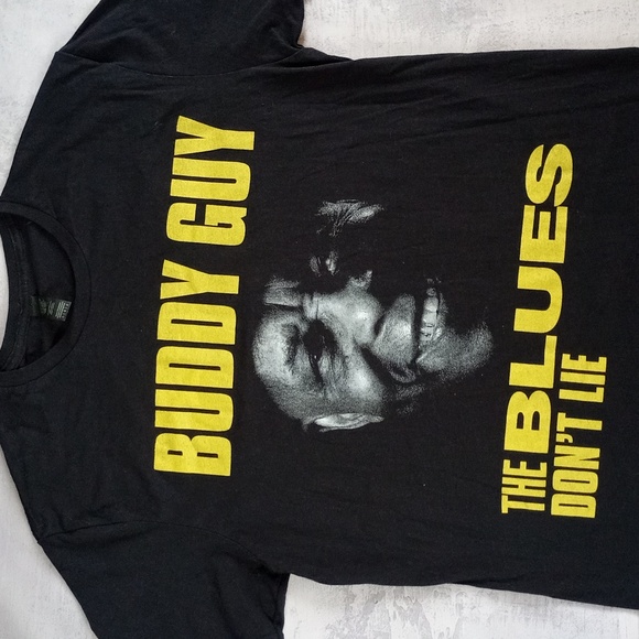 Buddy Guy Farewell Tour T-Shirt THE BLUES BONE LIE - Picture 2 of 6